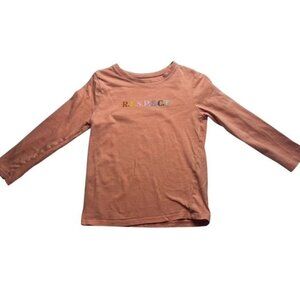 Cotton On Kids Respect Long Sleeve Tee Size 4